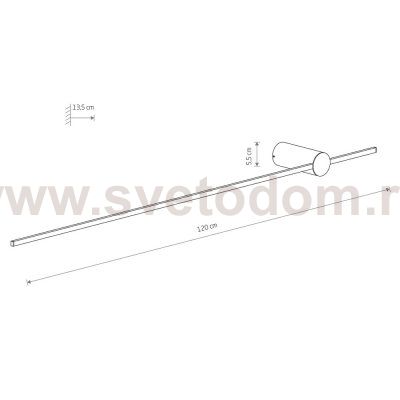 Настенный светильник Nowodvorski Saber Led Silk Olive L White (Cерия Saber Led Silk Olive L, Цвет Белый) арт. 11588