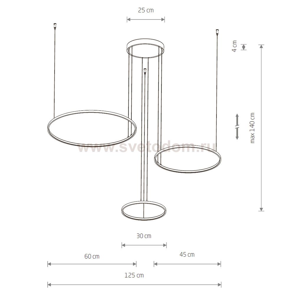 Подвесная люстра Nowodvorski Circolo Led White (Cерия Circolo Led, Цвет Белый) арт. 11602