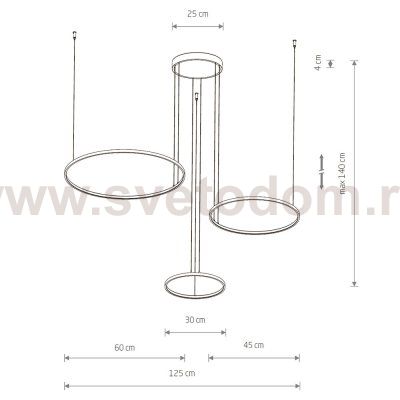 Подвесная люстра Nowodvorski Circolo Led White (Cерия Circolo Led, Цвет Белый) арт. 11602
