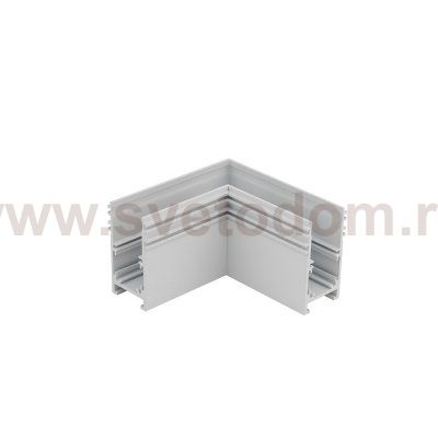 Коннектор для магнитных треков угловой Nowodvorski Lvm Horizontal White (Cерия Lvm Horizontal, Цвет Белый) арт. 11622
