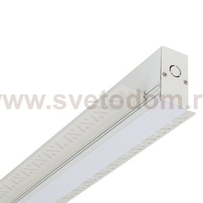 Встраиваемый шинопровод для магнитных треков Nowodvorski Lvm White (Cерия Lvm, Цвет Белый) арт. 11624