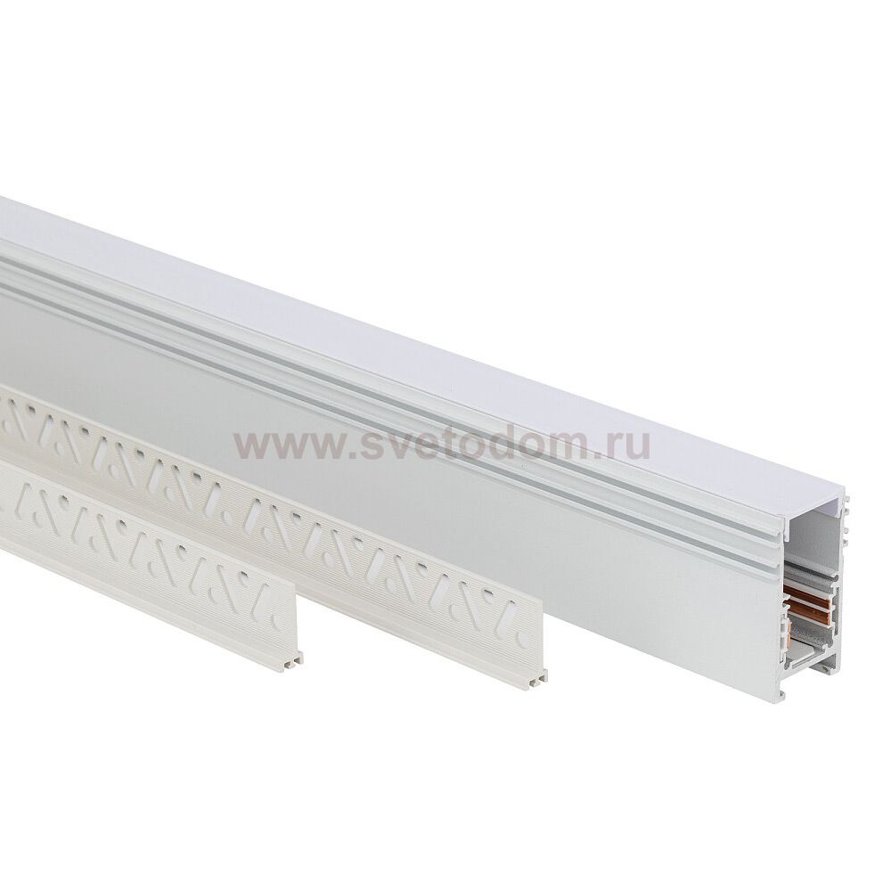 Встраиваемый шинопровод для магнитных треков Nowodvorski Lvm White (Cерия Lvm, Цвет Белый) арт. 11624