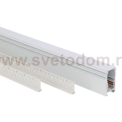 Встраиваемый шинопровод для магнитных треков Nowodvorski Lvm White (Cерия Lvm, Цвет Белый) арт. 11624