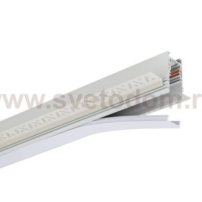 Встраиваемый шинопровод для магнитных треков Nowodvorski Lvm White (Cерия Lvm, Цвет Белый) арт. 11624