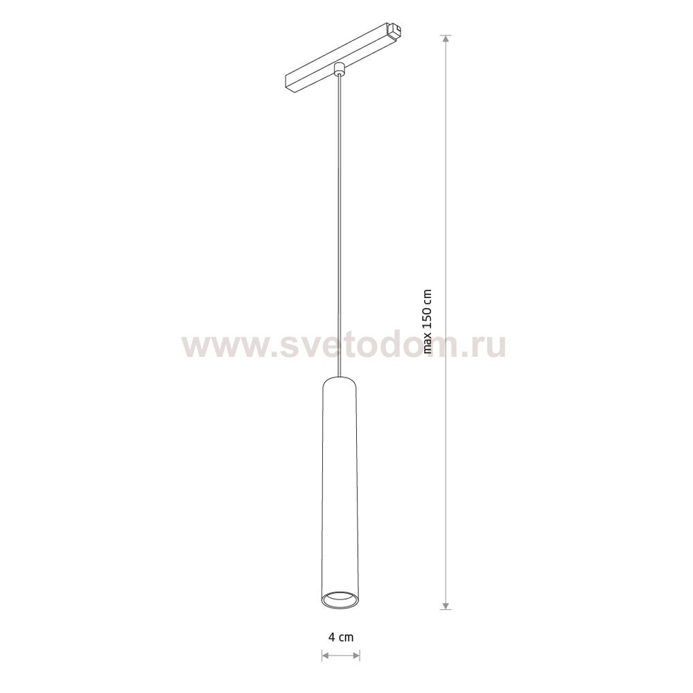 Трековый магнитный светильник Nowodvorski Lvm Roller White (Cерия Lvm Roller, Цвет Белый) арт. 11641