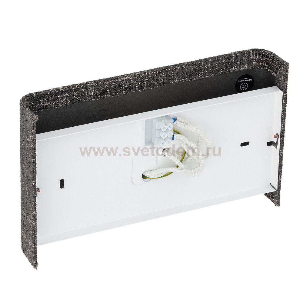 Настенный светильник Nowodvorski Santana B Black (Cерия Santana B, Цвет Черный) арт. 11662