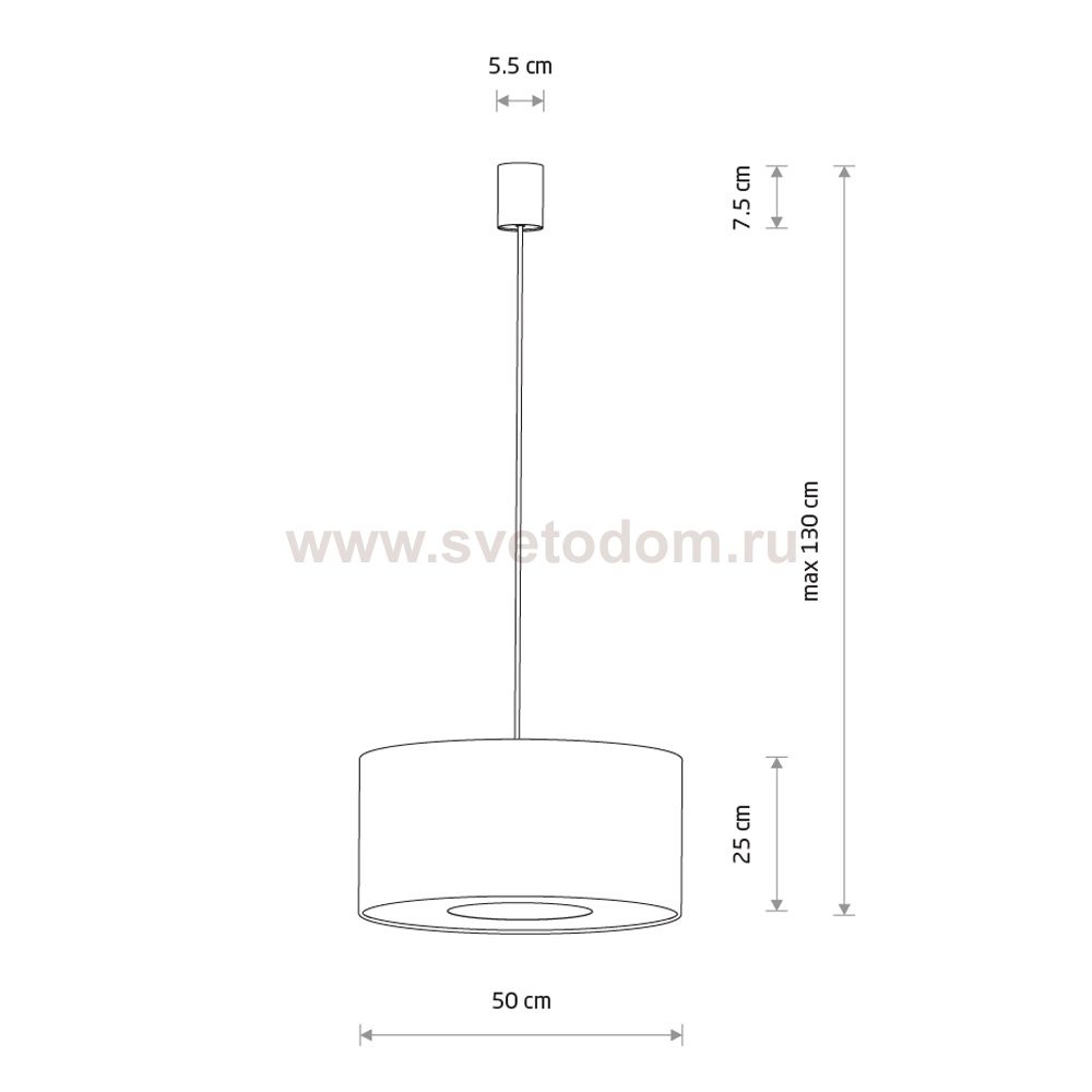 Подвесная люстра Nowodvorski Cedro M Beige (Cерия Cedro M, Цвет Бежевый) арт. 11665