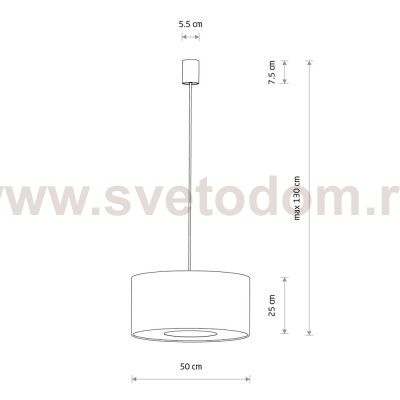 Подвесная люстра Nowodvorski Cedro M Beige (Cерия Cedro M, Цвет Бежевый) арт. 11665