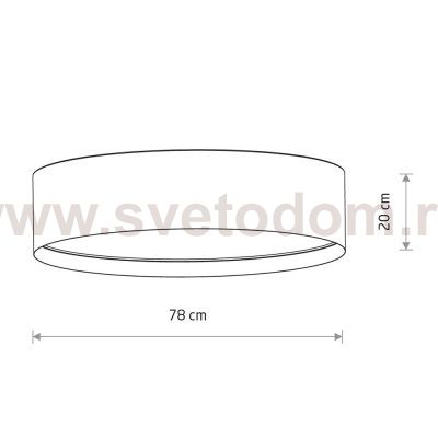 Потолочная люстра Nowodvorski Cedro L Beige (Cерия Cedro L, Цвет Бежевый) арт. 11672