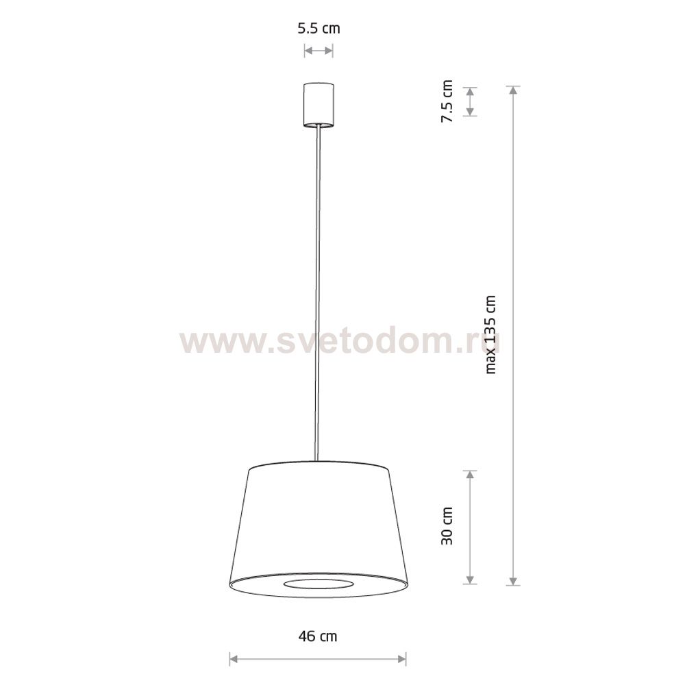 Подвесная люстра Nowodvorski Tutoia Beige (Cерия Tutoia, Цвет Бежевый) арт. 11682