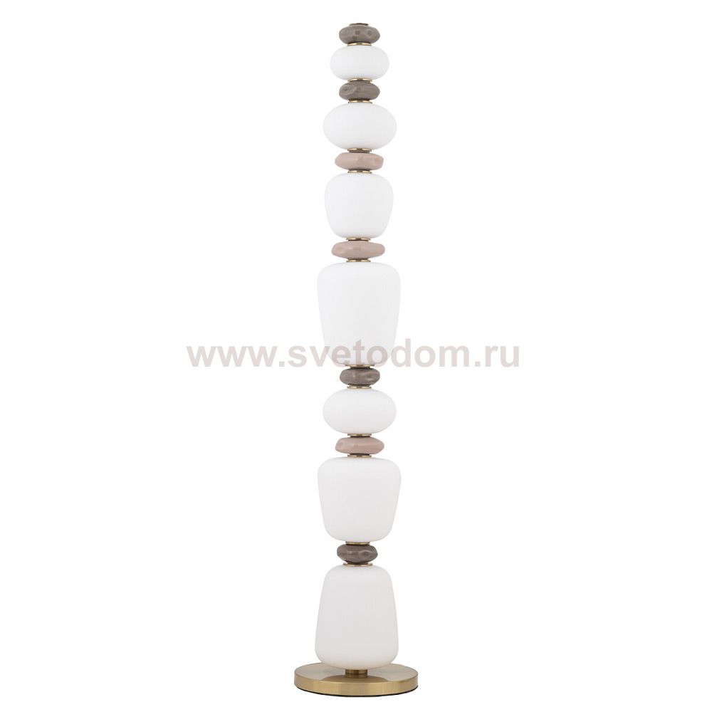Торшер Nowodvorski Ceramic Led Gray/Brown/White (Cерия Ceramic Led, Цвет Серый/Коричневый/Белый) арт. 11704