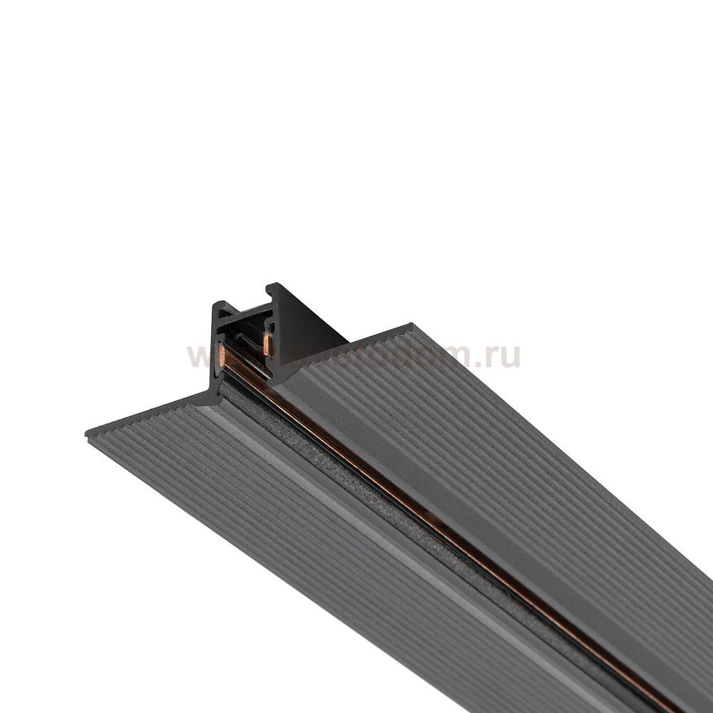 Встраиваемый шинопровод для магнитных треков Nowodvorski Nano Lvm Black (Cерия Nano, Цвет Черный) арт. 11730