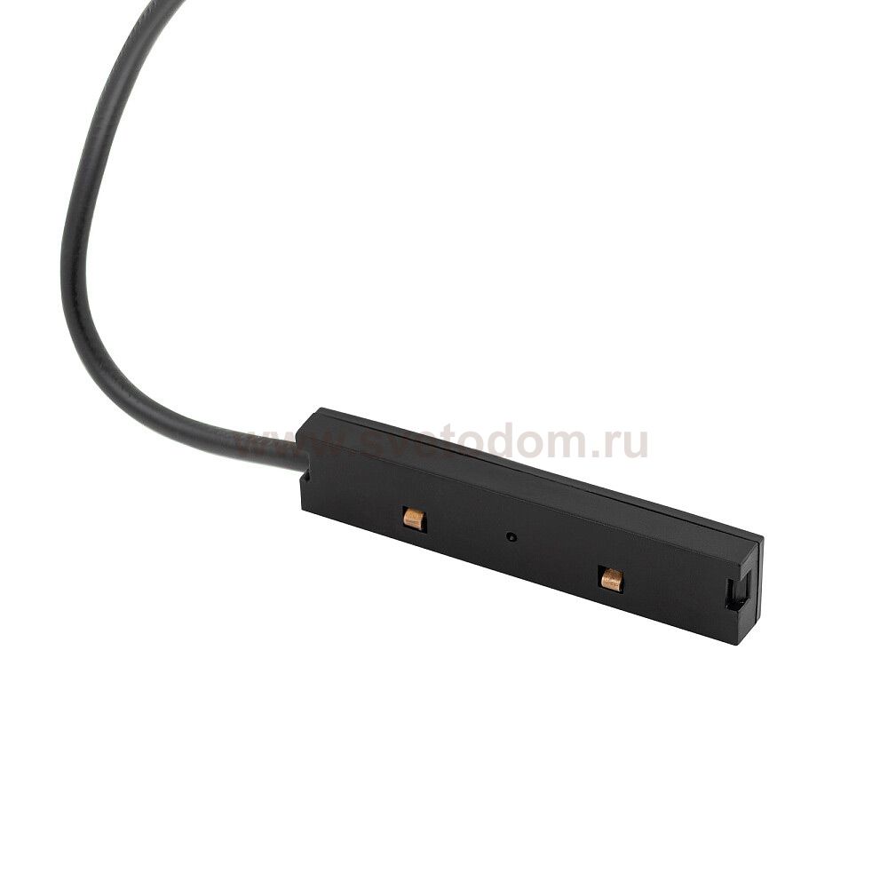 Ввод питания для магнитной трековой системы Nowodvorski Nano Black (Cерия Nano, Цвет Черный) арт. 11736