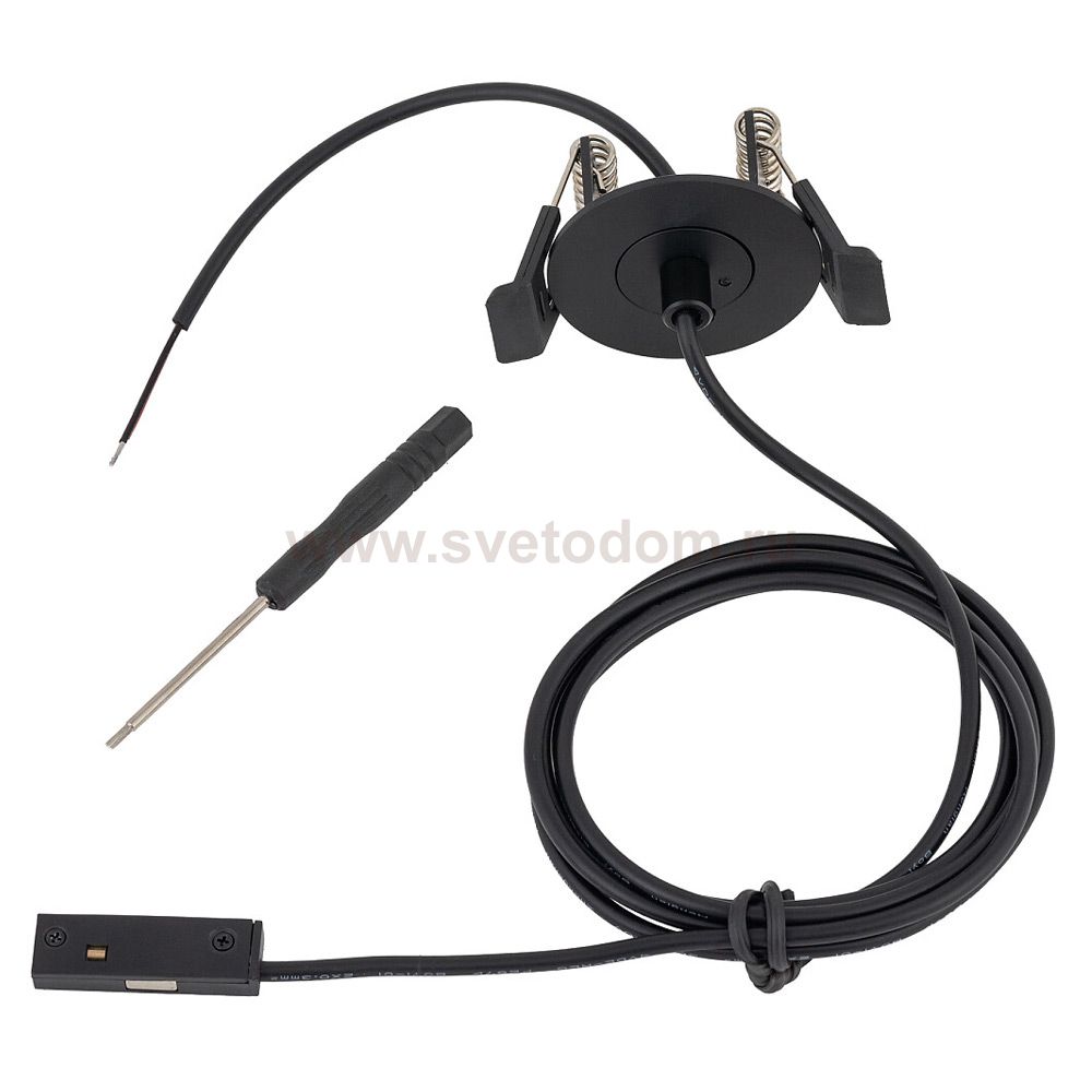 Подвесной комплект для магнитных треков Nowodvorski Nano Black (Cерия Nano, Цвет Черный) арт. 11738