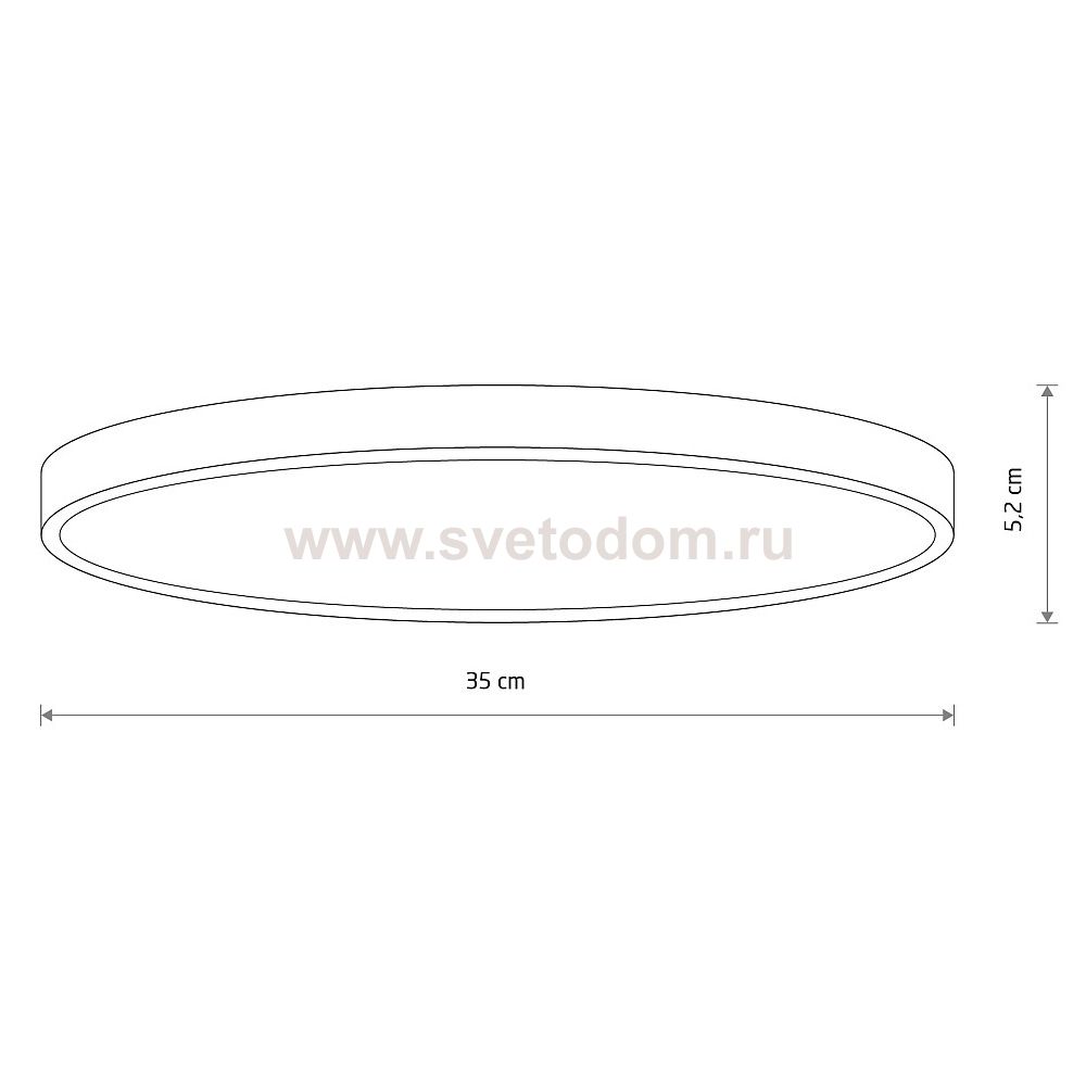 Потолочный cветильник Nowodvorski Denia LED M White (Cерия Denia LED M, Цвет Белый) арт. 11757