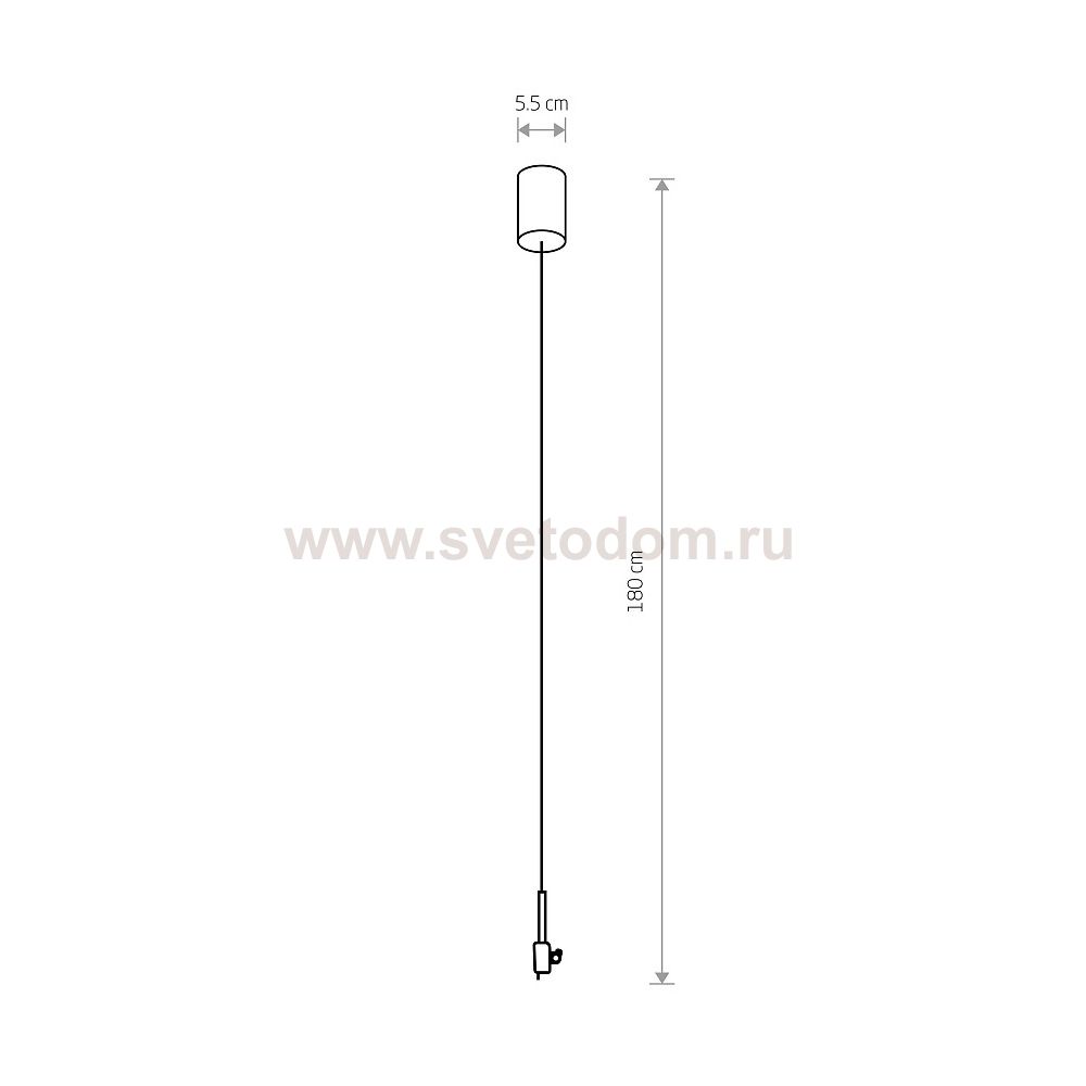 Подвесной комплект для магнитных треков Nowodvorski Lvm White (Cерия Lvm, Цвет Белый) арт. 11803