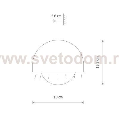 Уличный настенный светильник Nowodvorski Cabo Led Black (Cерия Cabo Led, Цвет Черный) арт. 11804