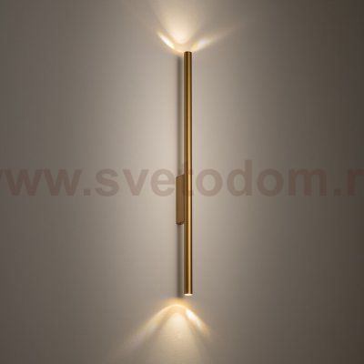 Настенный светильник Nowodvorski Laser Wall Satine Gold (Cерия Laser Wall, Цвет Сатиновое Золото) арт. 11814