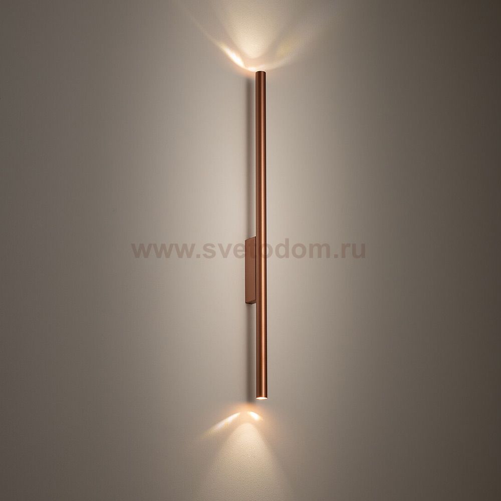 Настенный светильник Nowodvorski Laser Wall Satine Copper (Cерия Laser Wall, Цвет Сатиновая Медь) арт. 11815