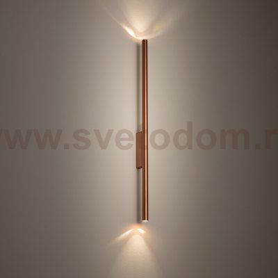 Настенный светильник Nowodvorski Laser Wall Satine Copper (Cерия Laser Wall, Цвет Сатиновая Медь) арт. 11815