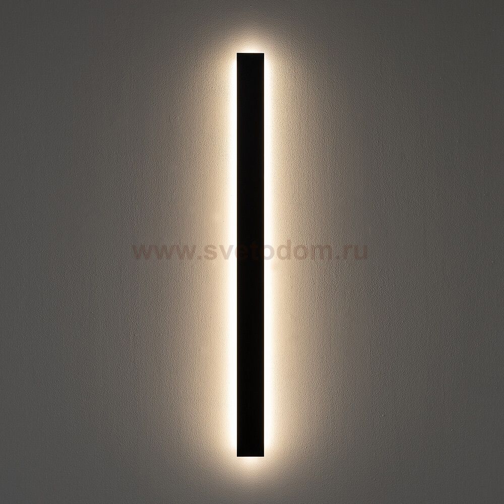 Настенный светильник Nowodvorski Comma Led M Black (Cерия Comma Led M, Цвет Черный) арт. 11877