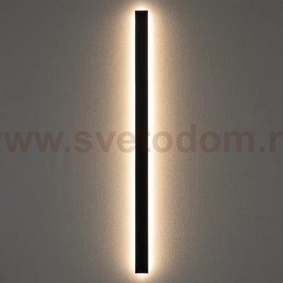 Настенный светильник Nowodvorski Comma Led L Black (Cерия Comma Led L, Цвет Черный) арт. 11878
