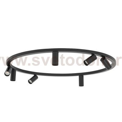 Потолочная люстра Nowodvorski Fourty Round VII Black (Cерия Fourty VII, Модель круглая, Цвет Черный) арт. 11944