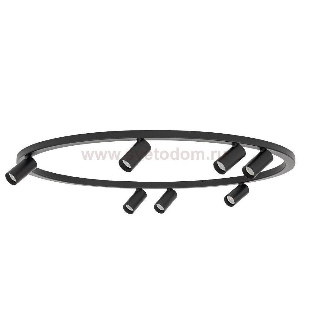 Потолочная люстра Nowodvorski Fourty Round VII Black (Cерия Fourty VII, Модель круглая, Цвет Черный) арт. 11944