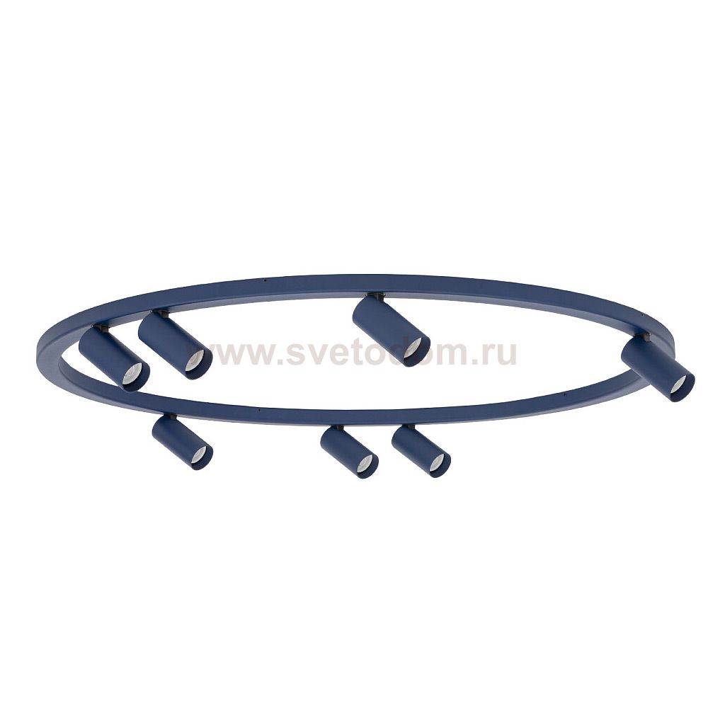 Потолочная люстра Nowodvorski Fourty Round VII Umbra Blue (Cерия Fourty VII, Модель круглая, Цвет Темно-синий) арт. 11947