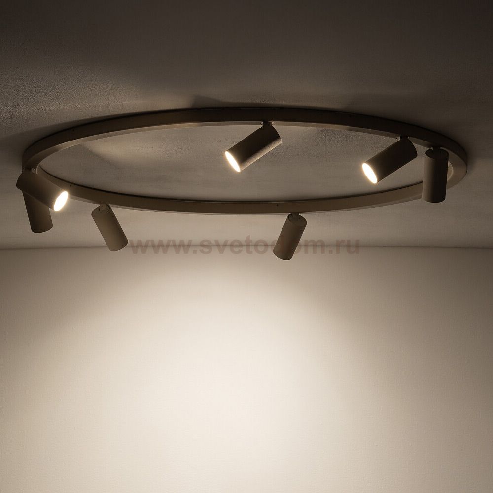 Потолочная люстра Nowodvorski Fourty Round VII (Cерия Fourty VII, Модель круглая, Цвет Бежевый) арт. 11948