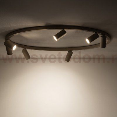 Потолочная люстра Nowodvorski Fourty Round VII (Cерия Fourty VII, Модель круглая, Цвет Бежевый) арт. 11948