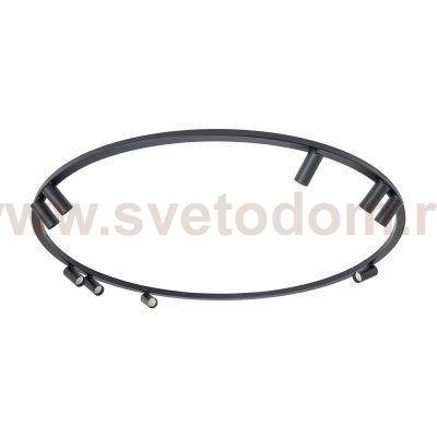 Потолочная люстра Nowodvorski Fourty Round IX Black (Cерия Fourty IX, Модель круглая, Цвет Черный) арт. 11950