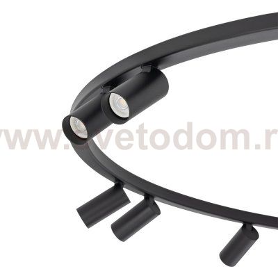 Потолочная люстра Nowodvorski Fourty Round IX Black (Cерия Fourty IX, Модель круглая, Цвет Черный) арт. 11950