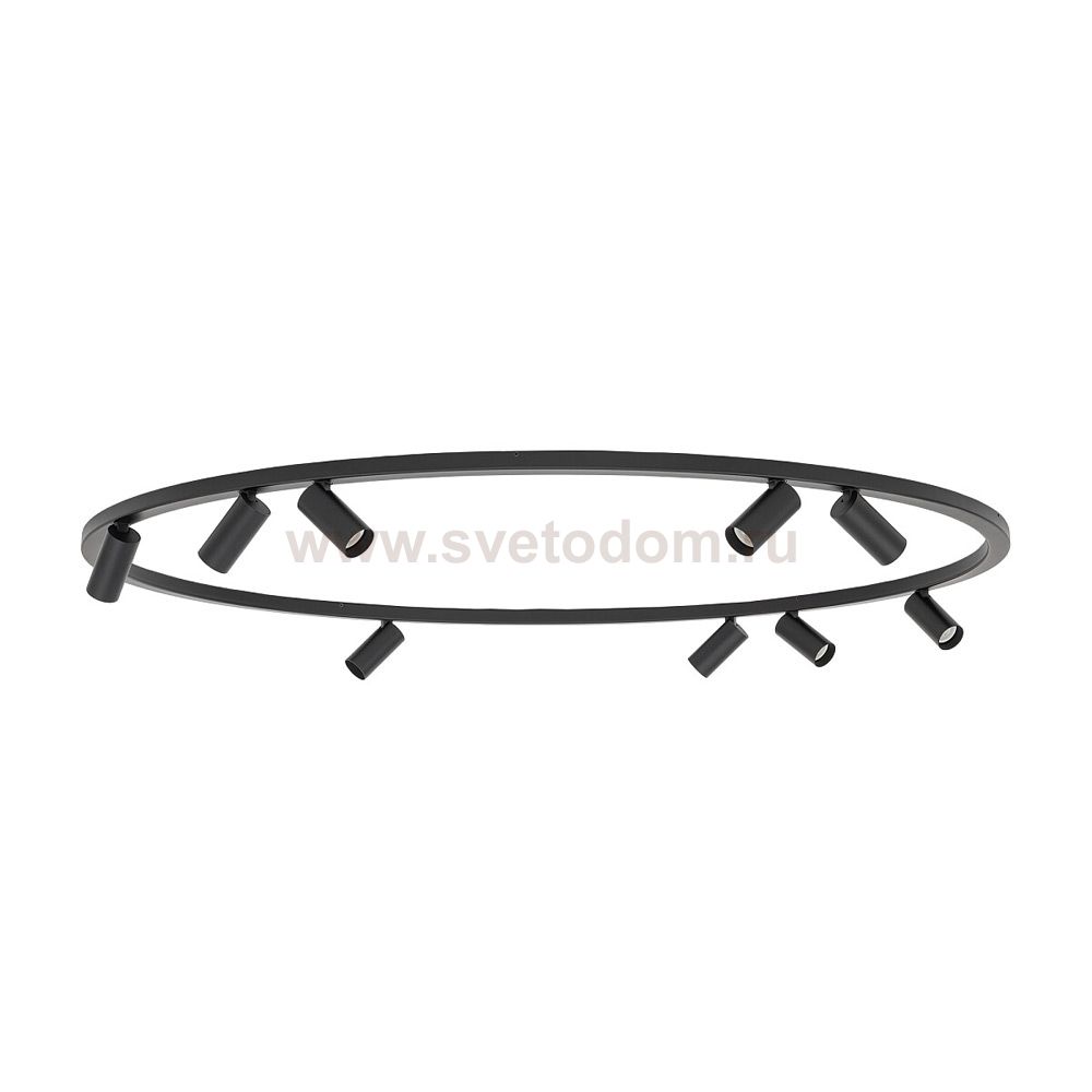 Потолочная люстра Nowodvorski Fourty Round IX Black (Cерия Fourty IX, Модель круглая, Цвет Черный) арт. 11950