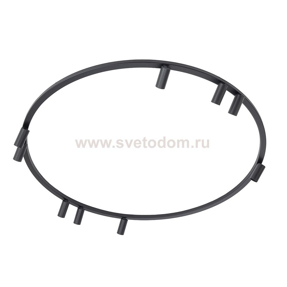 Потолочная люстра Nowodvorski Fourty Round IX Black (Cерия Fourty IX, Модель круглая, Цвет Черный) арт. 11950