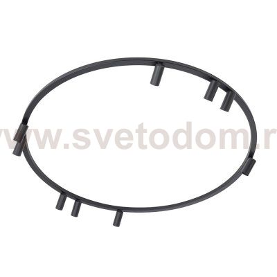 Потолочная люстра Nowodvorski Fourty Round IX Black (Cерия Fourty IX, Модель круглая, Цвет Черный) арт. 11950