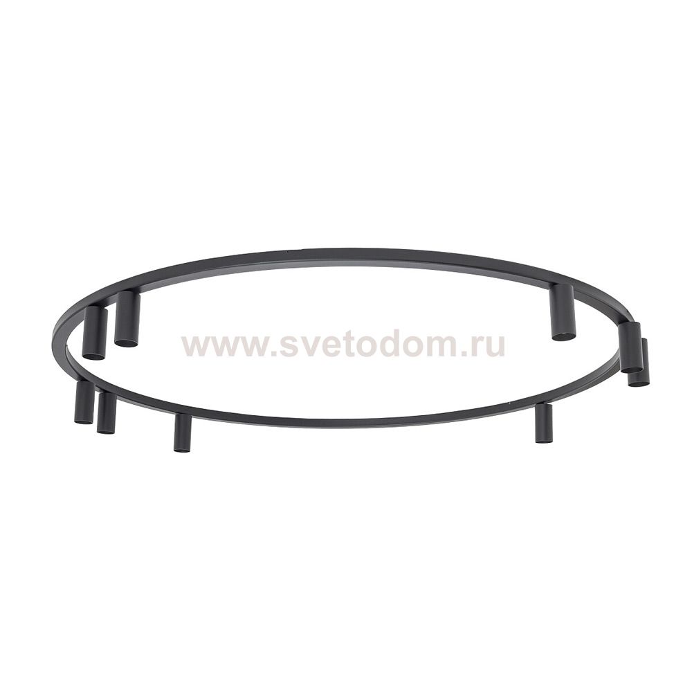 Потолочная люстра Nowodvorski Fourty Round IX Black (Cерия Fourty IX, Модель круглая, Цвет Черный) арт. 11950