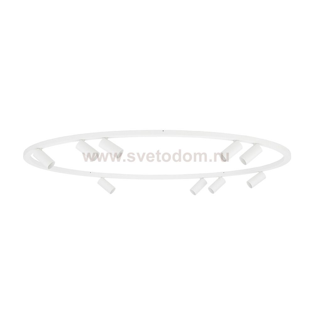 Потолочная люстра Nowodvorski Fourty Round IX White (Cерия Fourty IX, Модель круглая, Цвет Белый) арт. 11951