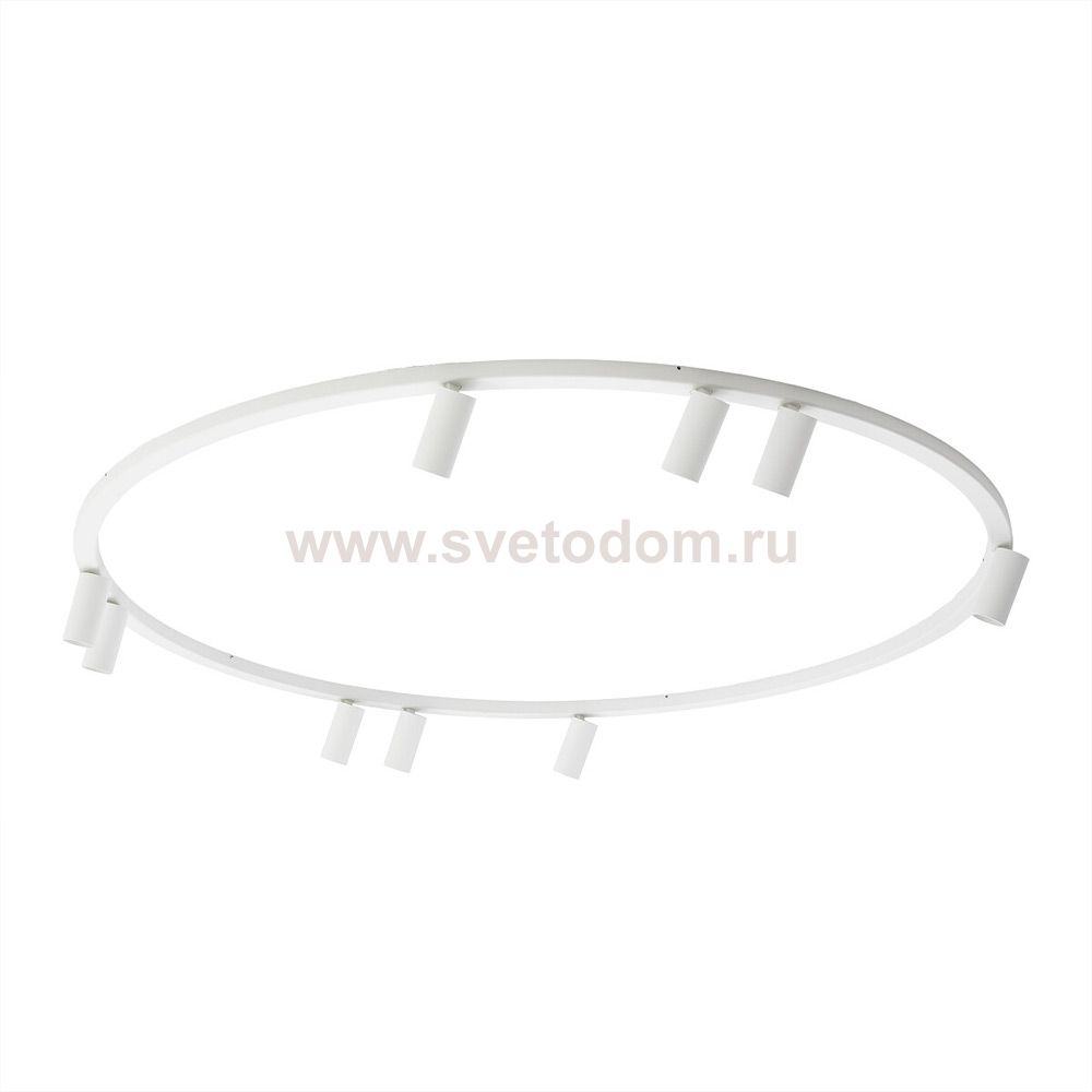 Потолочная люстра Nowodvorski Fourty Round IX White (Cерия Fourty IX, Модель круглая, Цвет Белый) арт. 11951