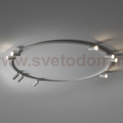 Потолочная люстра Nowodvorski Fourty Round IX White (Cерия Fourty IX, Модель круглая, Цвет Белый) арт. 11951