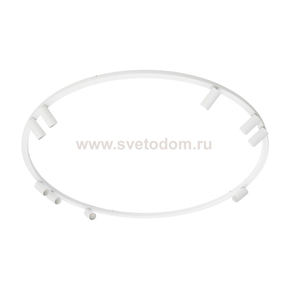 Потолочная люстра Nowodvorski Fourty Round IX White (Cерия Fourty IX, Модель круглая, Цвет Белый) арт. 11951