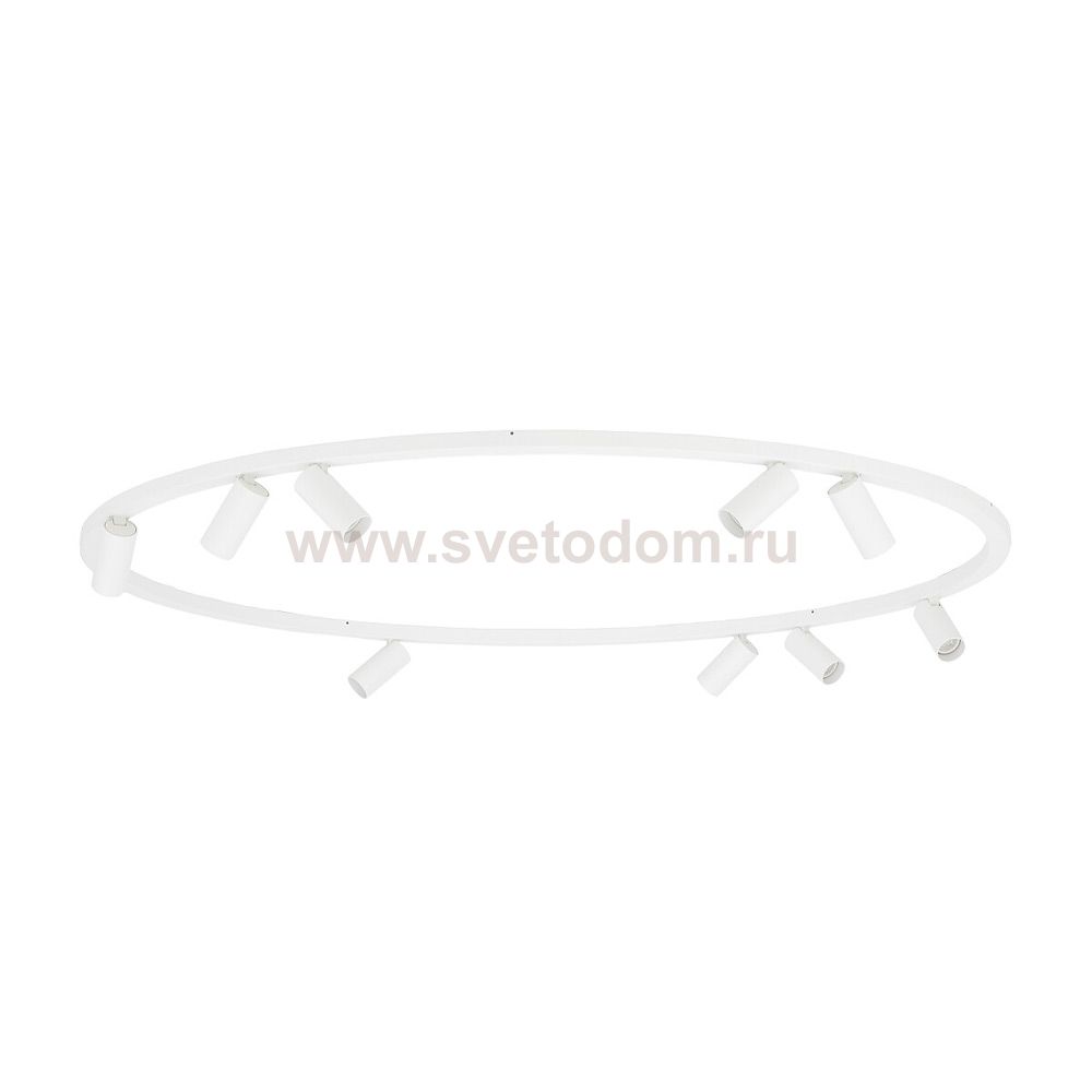 Потолочная люстра Nowodvorski Fourty Round IX White (Cерия Fourty IX, Модель круглая, Цвет Белый) арт. 11951