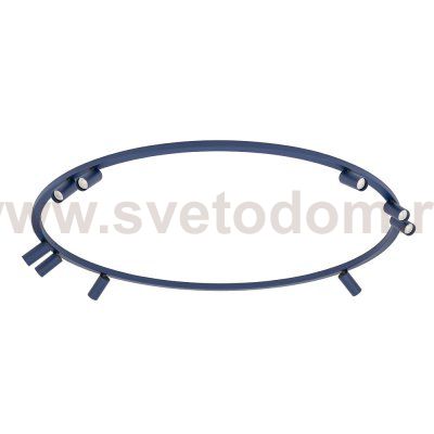 Потолочная люстра Nowodvorski Fourty Round IX Umbra Blue (Cерия Fourty IX, Модель круглая, Цвет Темно-синий) арт. 11953