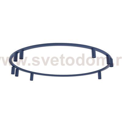 Потолочная люстра Nowodvorski Fourty Round IX Umbra Blue (Cерия Fourty IX, Модель круглая, Цвет Темно-синий) арт. 11953