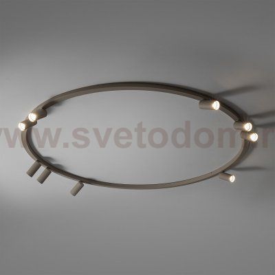 Потолочная люстра Nowodvorski Fourty Round IX Beige (Cерия Fourty IX, Модель круглая, Цвет Бежевый) арт. 11954