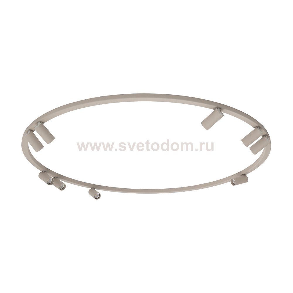 Потолочная люстра Nowodvorski Fourty Round IX Beige (Cерия Fourty IX, Модель круглая, Цвет Бежевый) арт. 11954