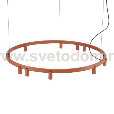 Подвесная люстра Nowodvorski Серия Fourty Round XI (Форти Раунд Севен) Цвет Terracotta (Терракот) арт. 12420