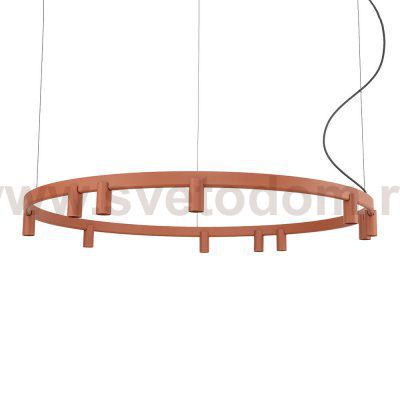 Подвесная люстра Nowodvorski Серия Fourty Round XI (Форти Раунд Севен) Цвет Terracotta (Терракот) арт. 12420