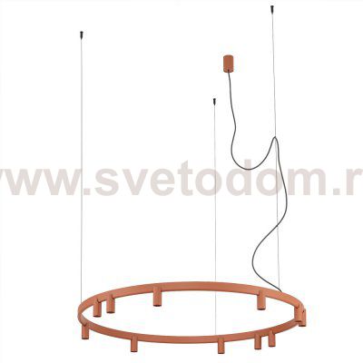 Подвесная люстра Nowodvorski Серия Fourty Round XI (Форти Раунд Севен) Цвет Terracotta (Терракот) арт. 12420
