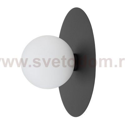 Настенный светильник Nowodvorski Серия Saturn M (Сатурн М) Цвет Black (Черный) арт. 12436